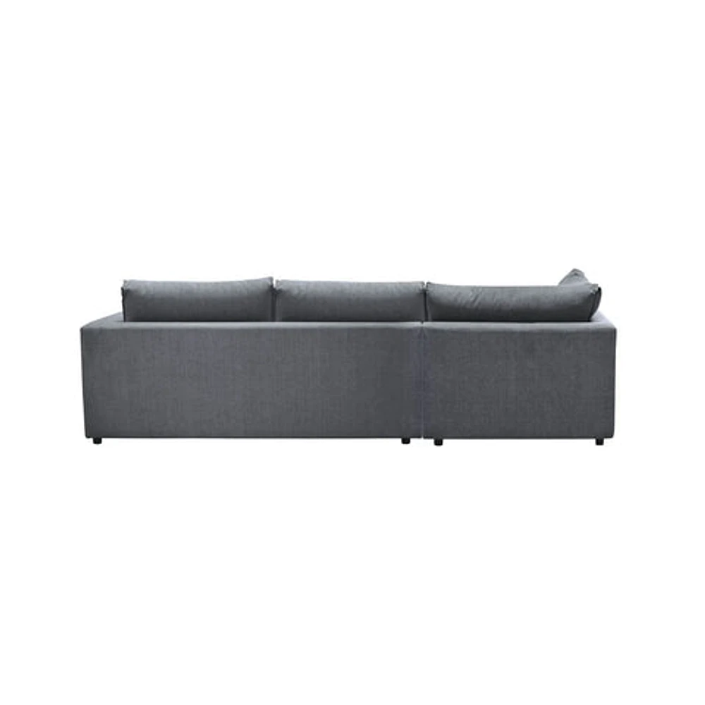 Taylor Left Sectional - Asphalt Grey