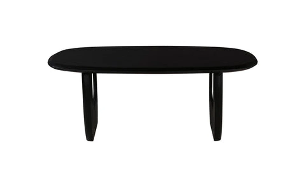 Capwell Wooden Coffee Table - Black