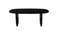 Capwell Wooden Coffee Table - Black