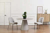 Alexios Round Matt Finish Dining Table