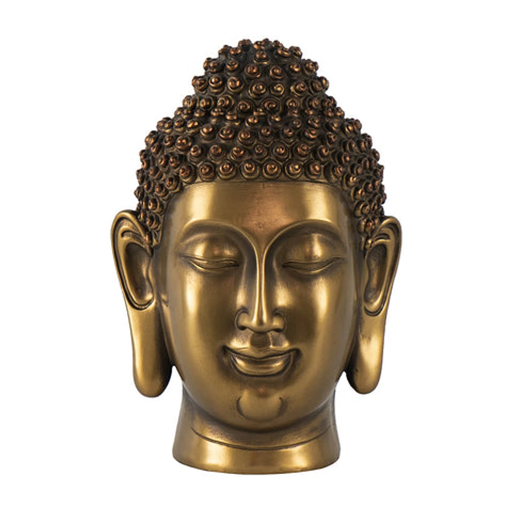 Brass Buddha Statue Head