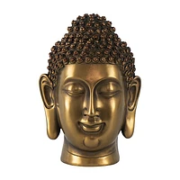 Brass Buddha Statue Head