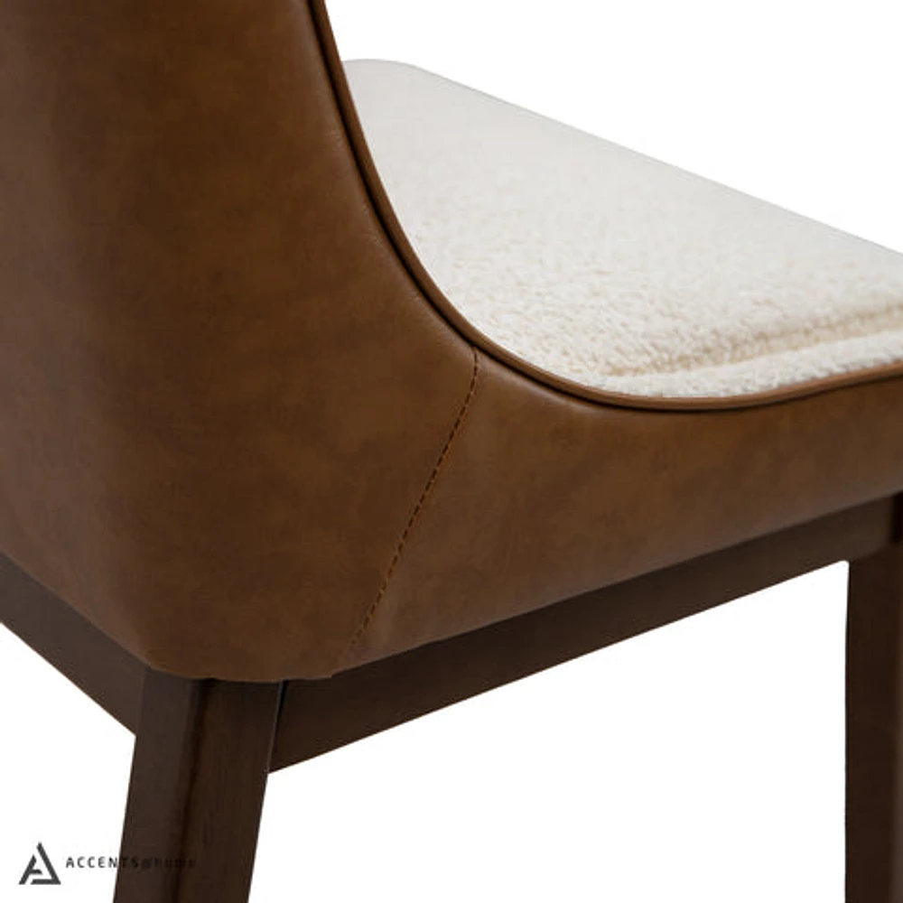 Elicia Dining Chair - Camel Brown