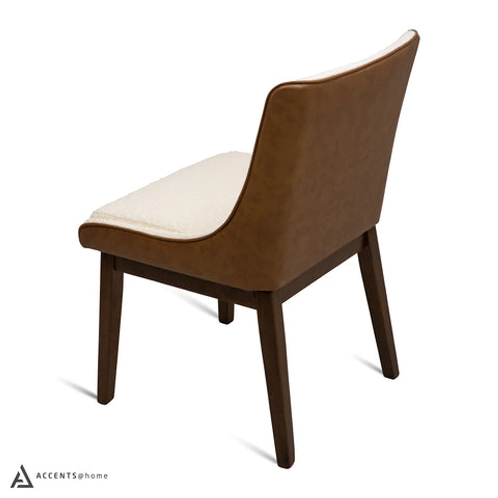 Elicia Dining Chair - Camel Brown