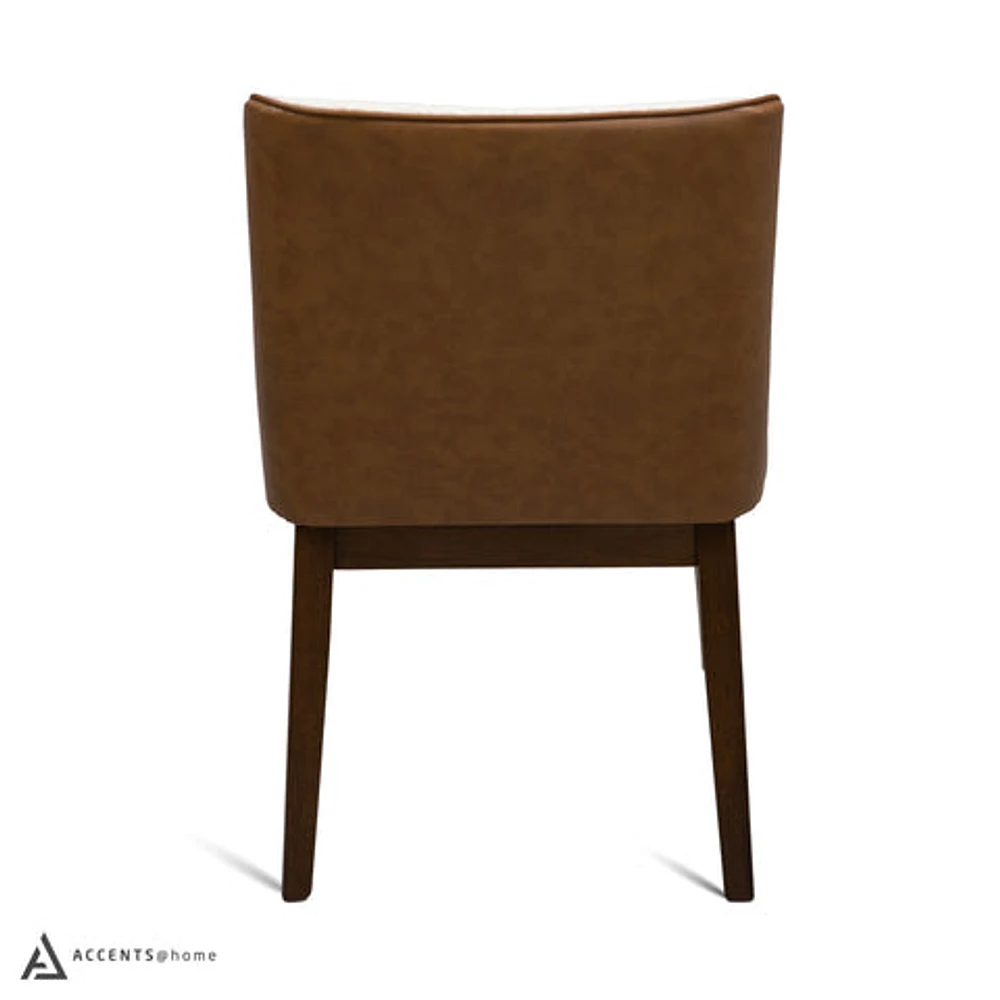 Elicia Dining Chair - Camel Brown