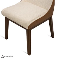 Elicia Dining Chair - Camel Brown