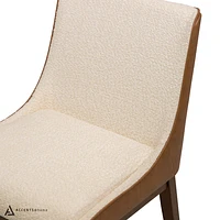 Elicia Dining Chair - Camel Brown