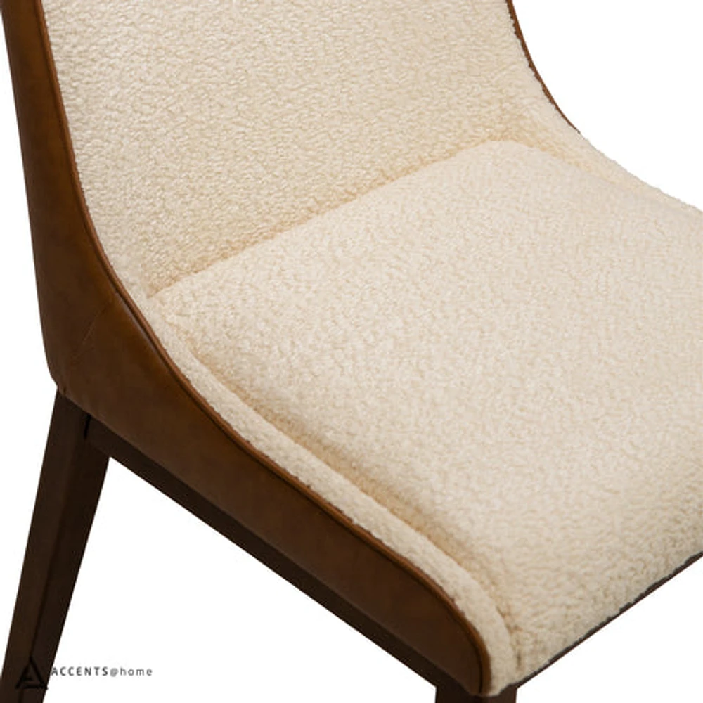 Elicia Dining Chair - Camel Brown