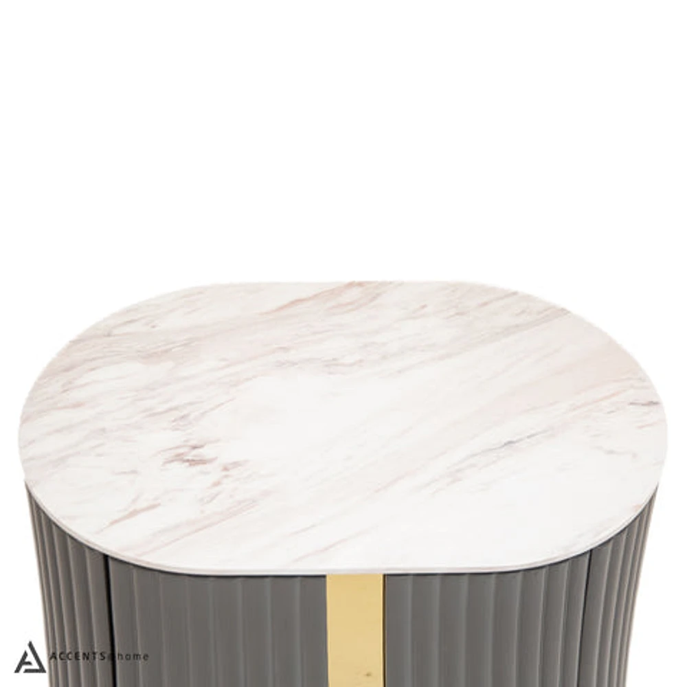 Yulie Nightstand - White - Greater Vancouver Furniture