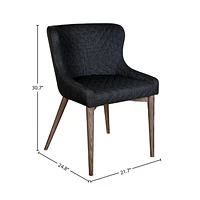 Mila Dining Chair - Dark Grey