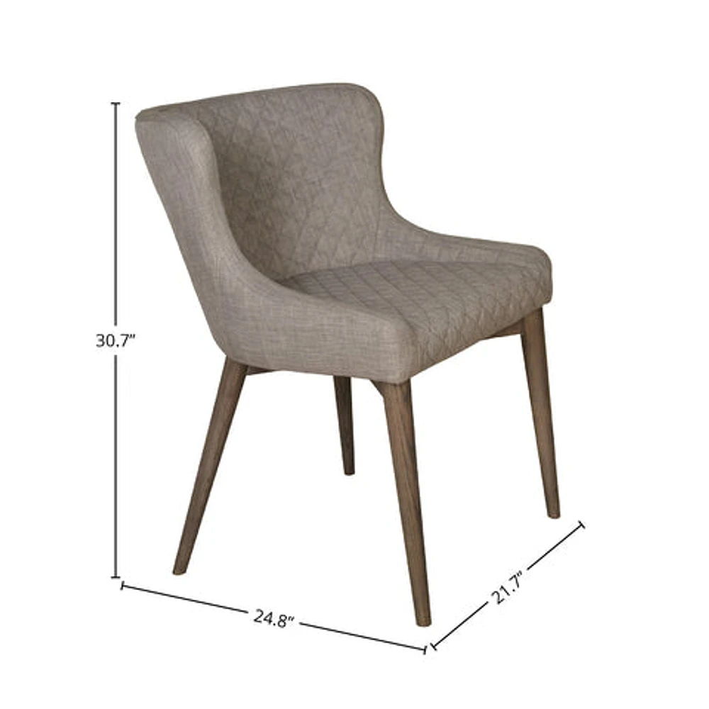 Mila Dining Chair - Light Grey