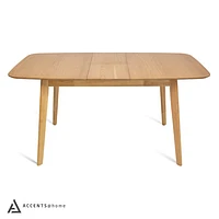 Rocca 59" Leg Table - Natural Oak