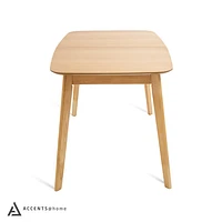 Rocca 59" Leg Table - Natural Oak