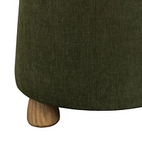 Giselle Ottoman - Olive