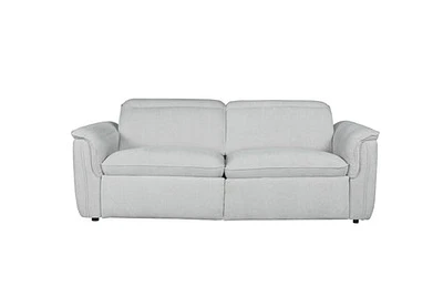 Rosa Power Recliner Sofa with Adjustable Headrest - Dove