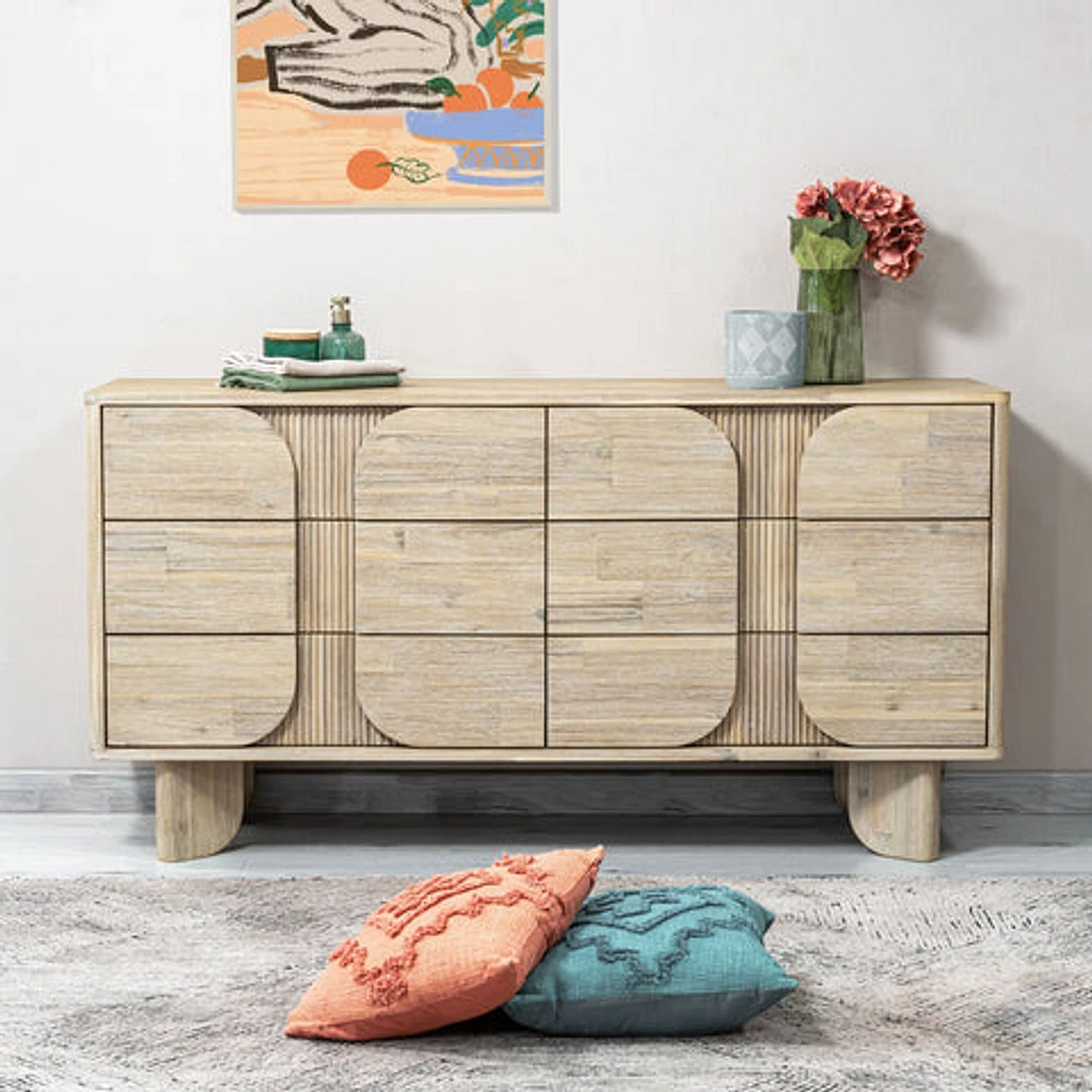 Haru 6 Drawer Dresser