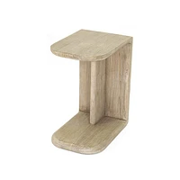 Haru C-Shaped Side Table