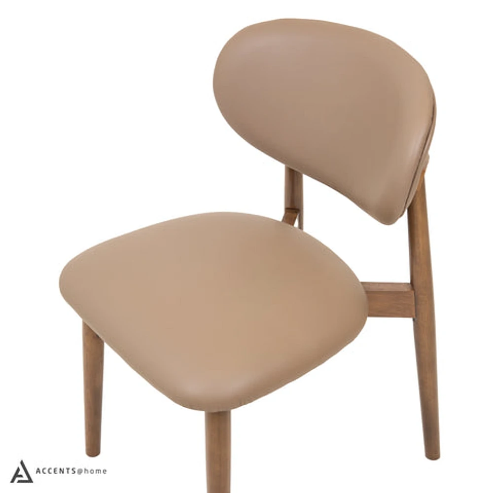 Harper Genuine Leather Dining Chair