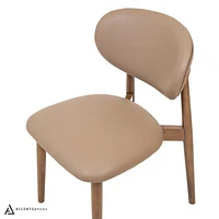 Harper Genuine Leather Dining Chair