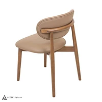 Harper Genuine Leather Dining Chair