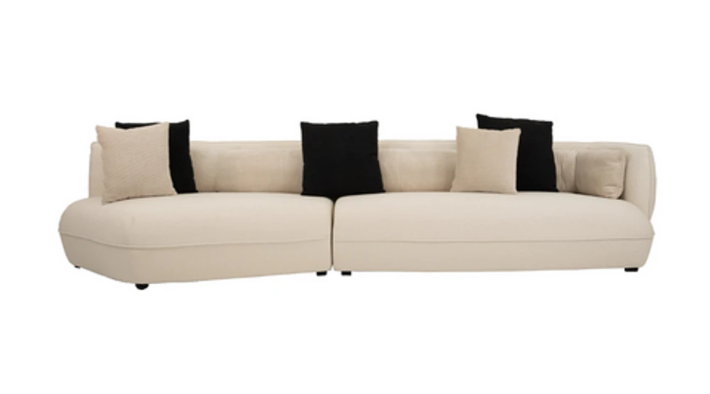 Ross Sectional with 3-Seater Arm Right Chaise