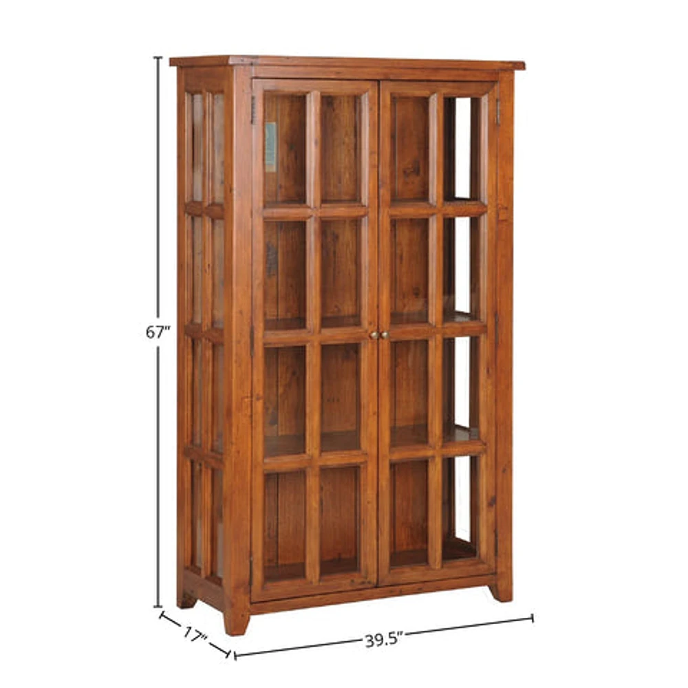 Irish Coast China Display Cabinet - African Dusk