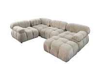 Mendoza Modular Sectional Velvet