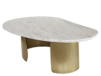 Estee Marble Top Coffee Table