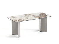 Ivan 63" Ceramic Top Dining Table - Small