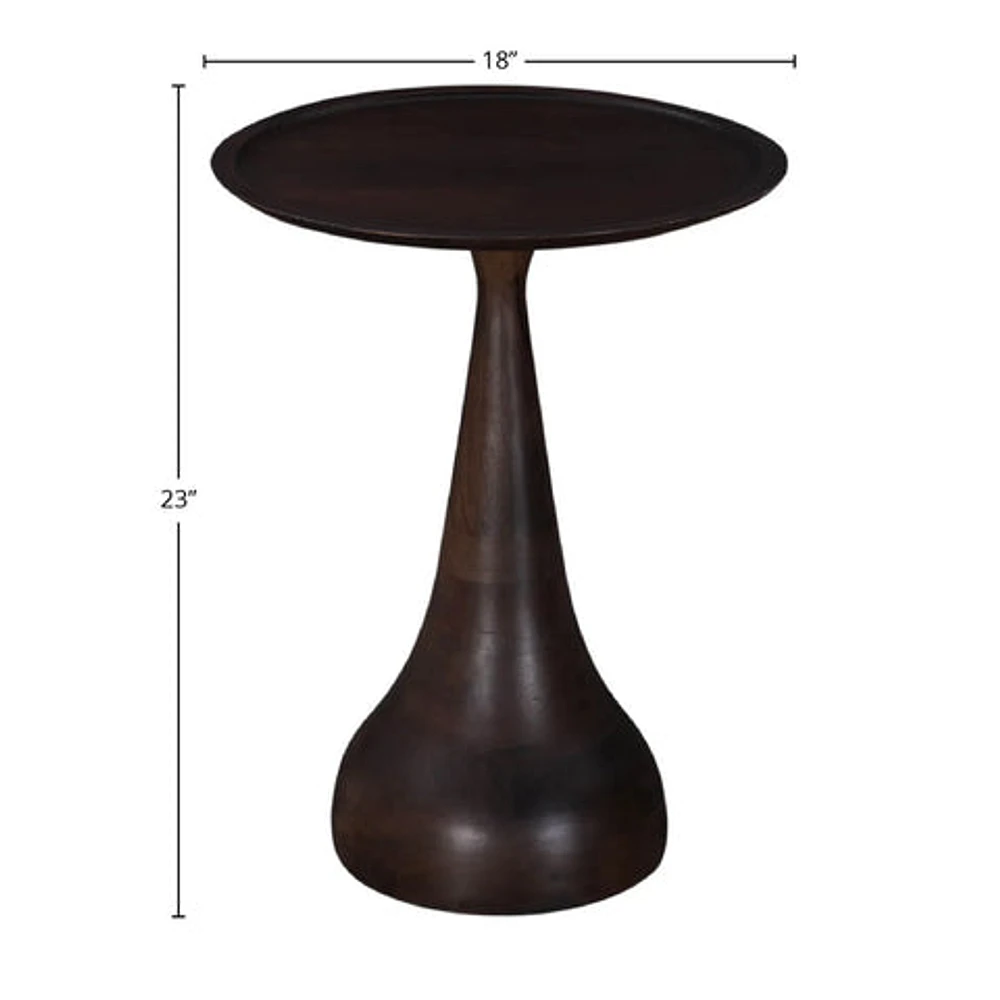 Polina Side Table – Bronze