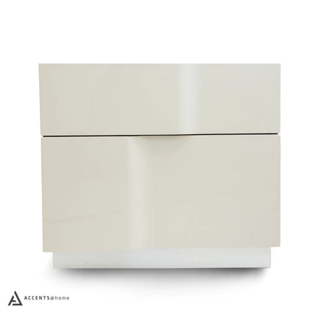 Yulie Nightstand - White