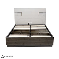 Janice Two Tone Queen Bed