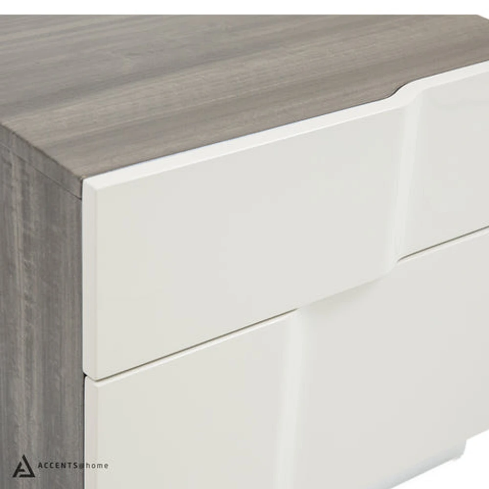 Yulie Nightstand - White