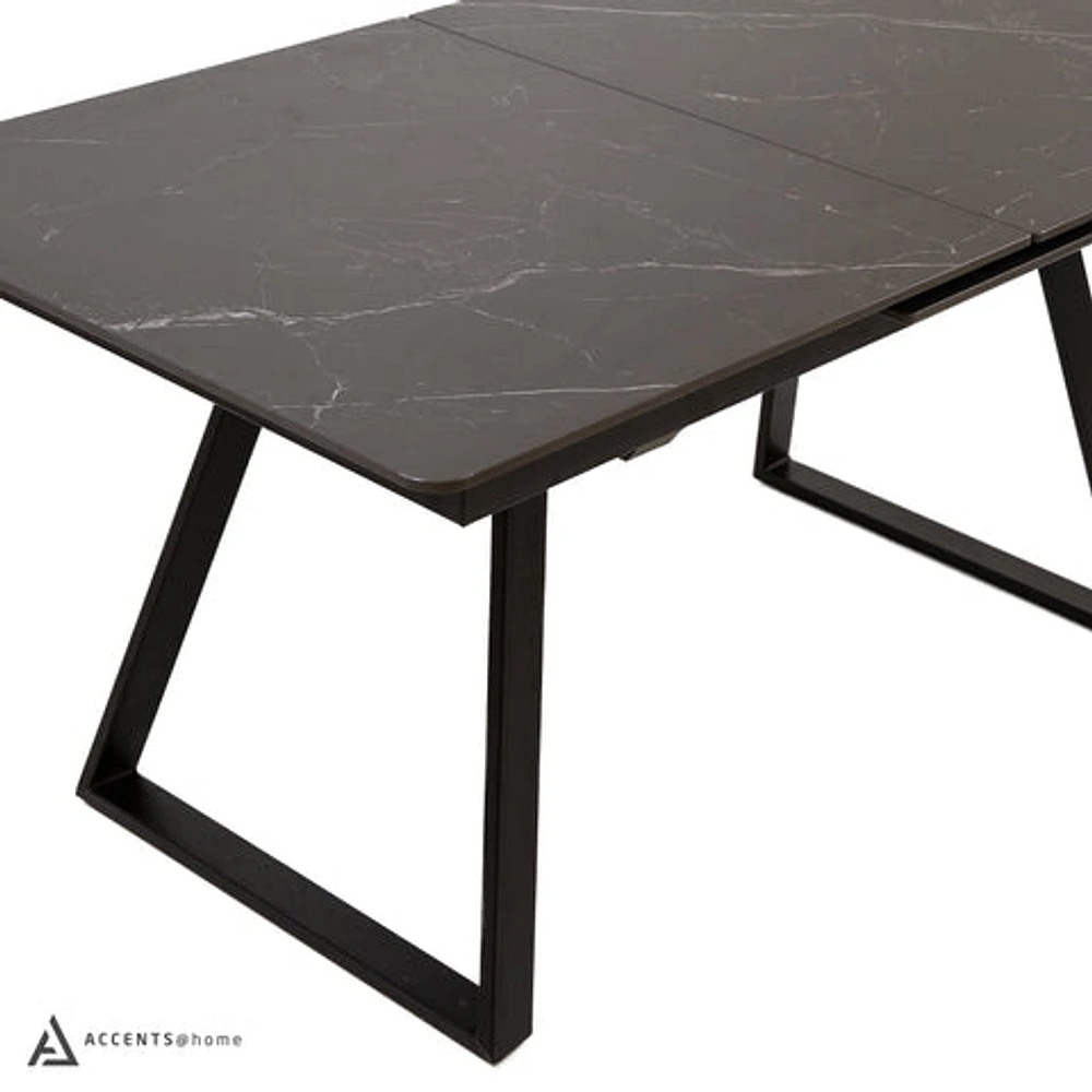 Joddie Sintered Stone Dining Table - Accents@Home