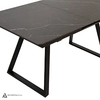 Joddie Sintered Stone Dining Table - Accents@Home