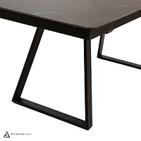 Joddie Sintered Stone Dining Table - Accents@Home