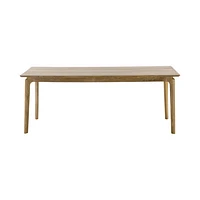 Kenzo Dining Table Large 84” – Natural