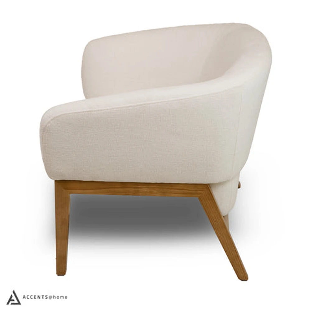 Kamela Accent Chair - Joyce Ivory