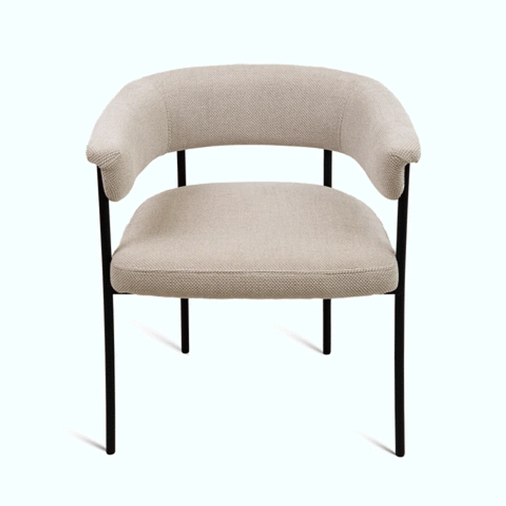 Kople Vogar Fabric Dining Chair