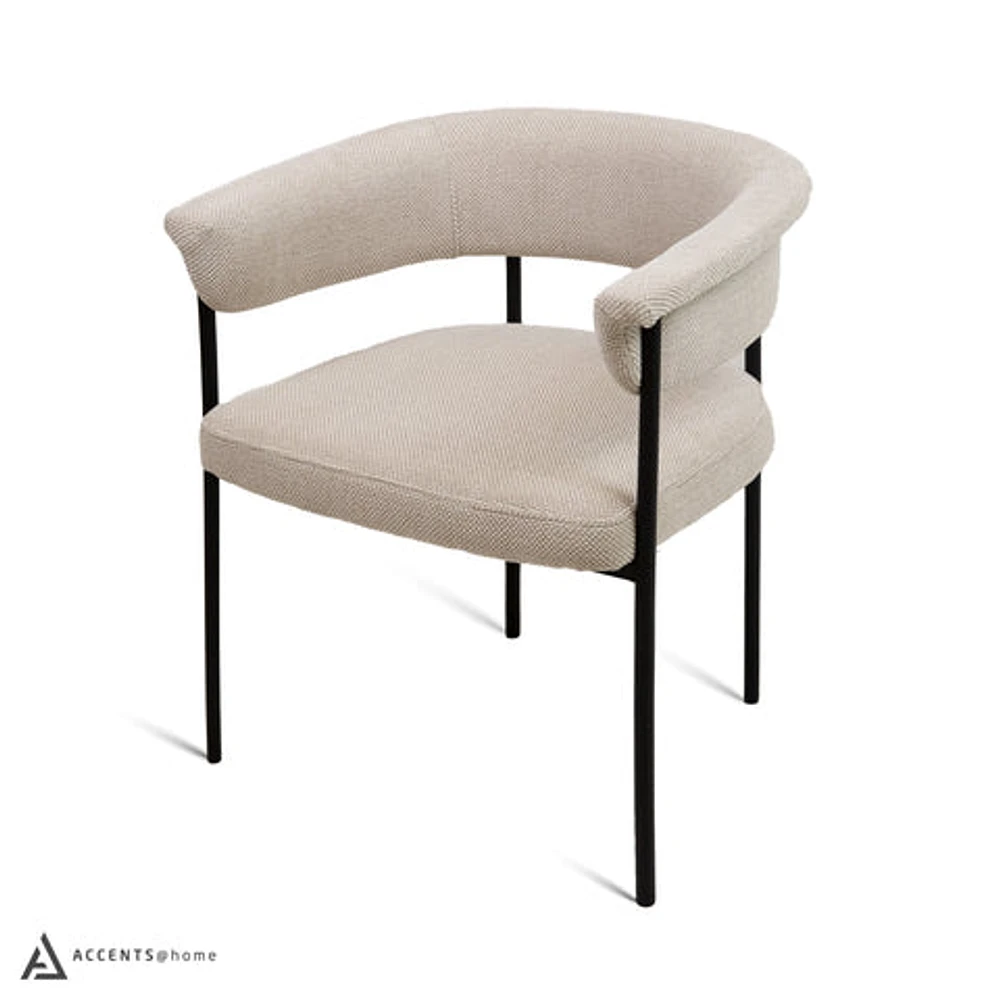 Kople Vogar Fabric Dining Chair