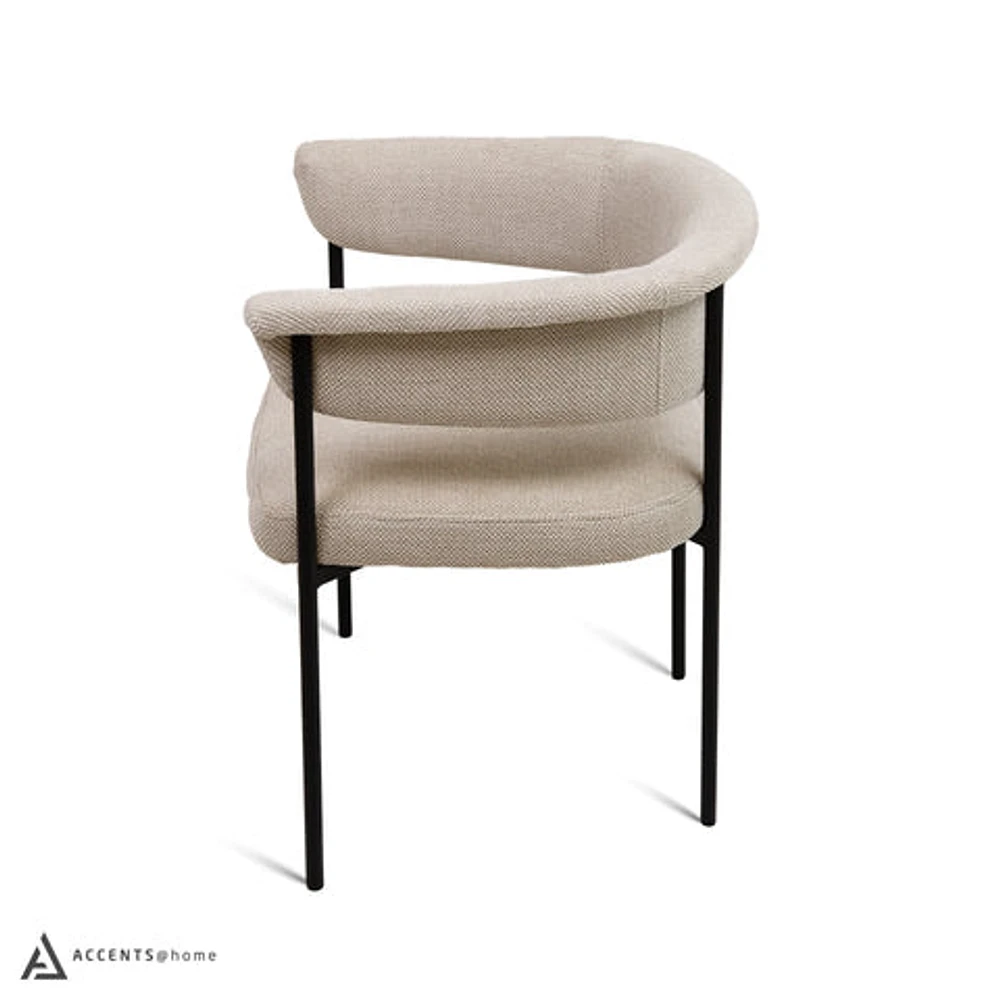 Kople Vogar Fabric Dining Chair