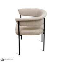 Kople Vogar Fabric Dining Chair