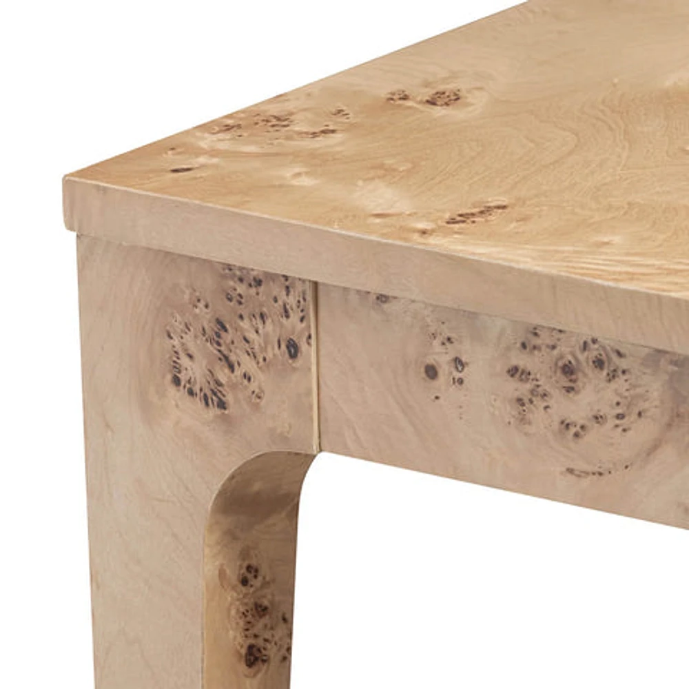 Mappa Side Table - Light Burl