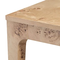 Mappa Side Table - Light Burl