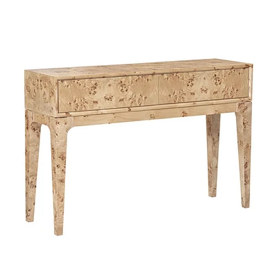 Mappa Console Table - Light Burl