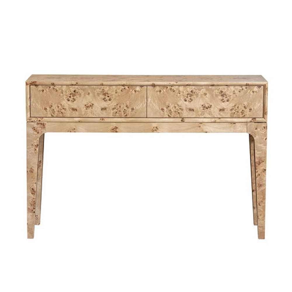 Mappa Console Table - Light Burl