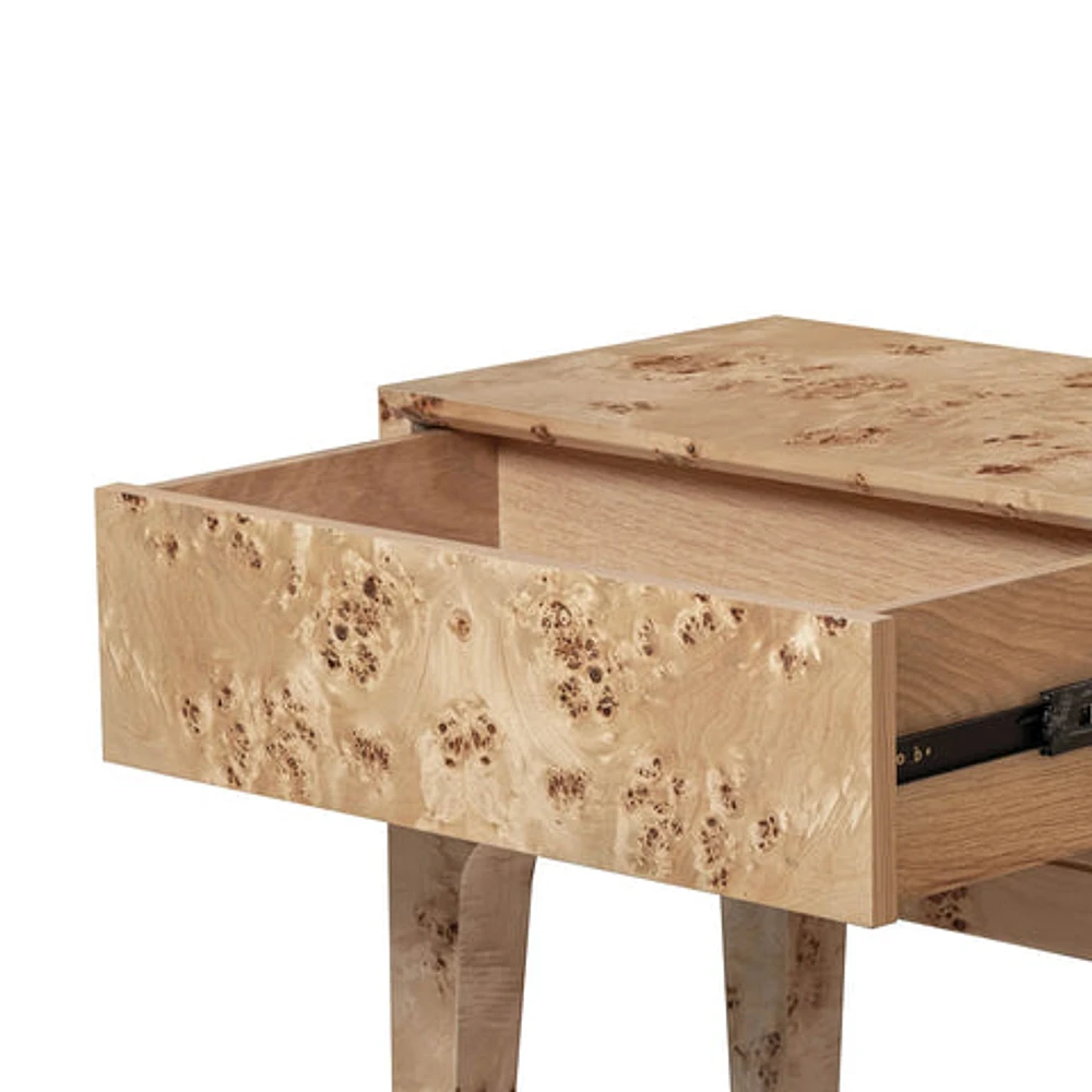 Mappa Console Table - Light Burl