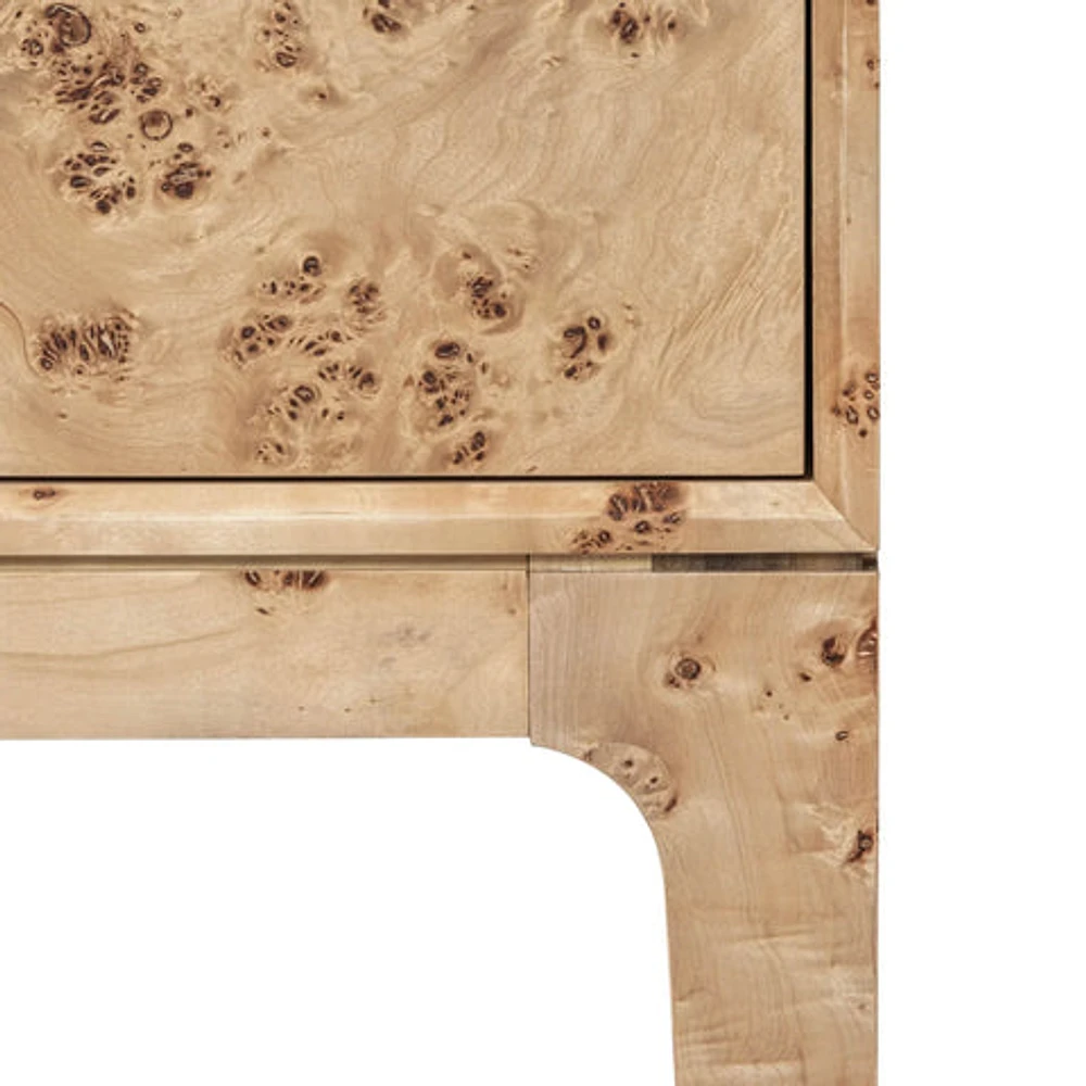 Mappa Console Table - Light Burl