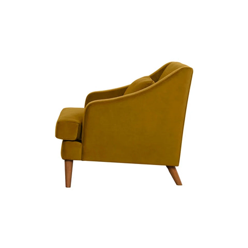 Missy Club Chair - Dijon Velvet