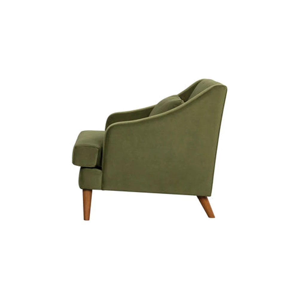 Missy Club Chair - Green Velvet